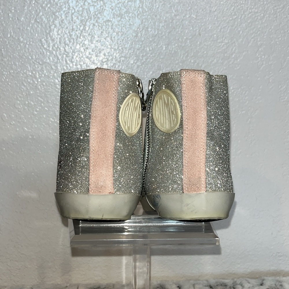 Golden glitter  sneakers - Picture 4 of 16